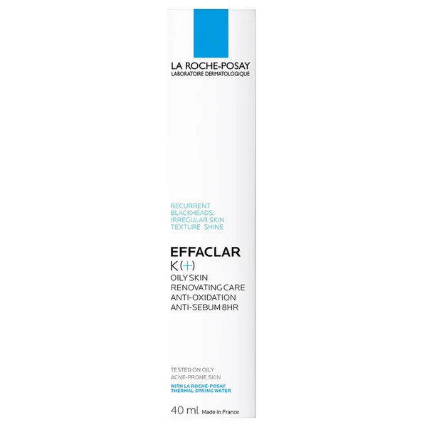 La Roche-Posay Effaclar K(+) Anti-Blackhead Moisturiser 40ml 4 La Roche-Posay Effaclar K(+) Anti-Blackhead Moisturiser 40ml - Image 2