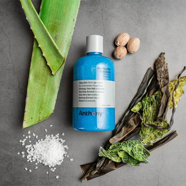 Anthony Blue Sea Kelp Body Scrub 355ml 4 Anthony Blue Sea Kelp Body Scrub 355ml - Image 2