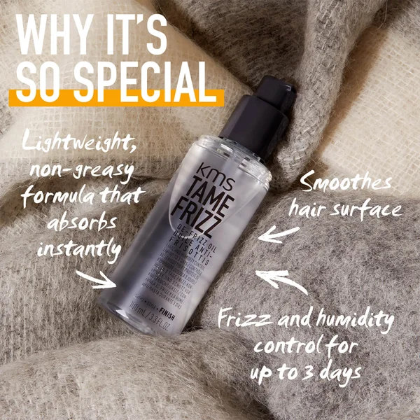 KMS TameFrizz De-Frizz Oil 100ml 4 KMS TameFrizz De-Frizz Oil 100ml - Image 2