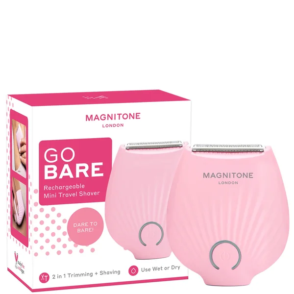 MAGNITONE London Go Bare! Rechargeable Mini Lady Shaver - Pink 3 MAGNITONE London Go Bare! Rechargeable Mini Lady Shaver - Pink