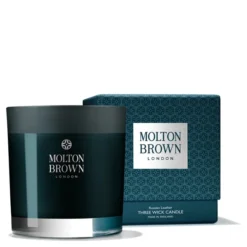 Molton Brown Russian Leather Three Wick Candle 480g -Professional Care Product Stores 11538188 2064665186335409