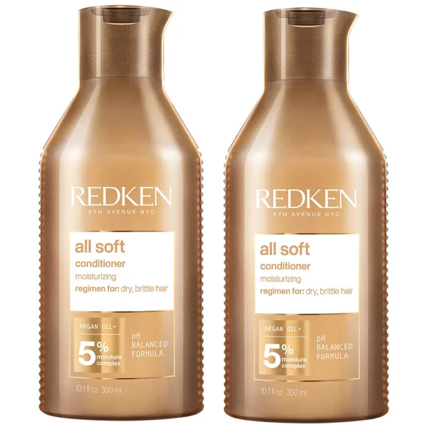 Redken All Soft Conditioner Duo (2 X 250ml) 3 Redken All Soft Conditioner Duo (2 X 250ml)
