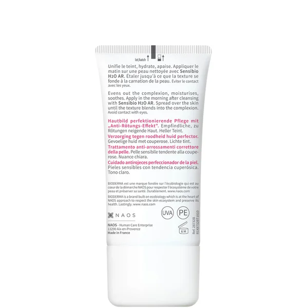 Bioderma Sensibio Anti-Redness Tinted Moisturiser Sunscreen SPF30 40ml 4 Bioderma Sensibio Anti-Redness Tinted Moisturiser Sunscreen SPF30 40ml - Image 2