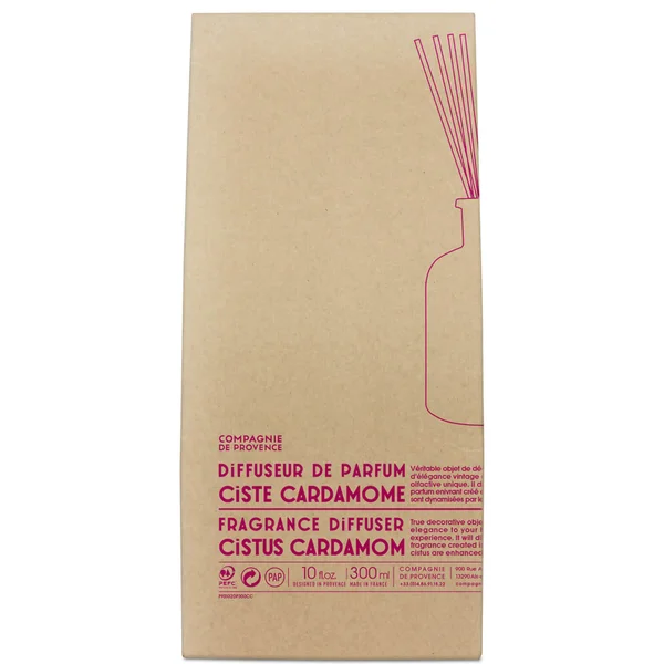 Compagnie De Provence Cistus Cardamom Fragrance Diffuser Refill 300ml 4 Compagnie De Provence Cistus Cardamom Fragrance Diffuser Refill 300ml - Image 2