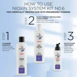 NIOXIN 3-Part System 6 Scalp And Hair Treatment For Chemically Treated Hair With Progressed Thinning 100ml -Professional Care Product Stores 11870791 1494881861764100