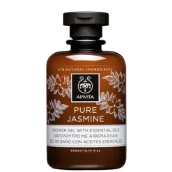 APIVITA Pure Jasmine Shower Gel With Essential Oils 250ml