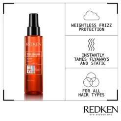 Redken Frizz Dismiss Anti-Static Oil Mist 125ml -Professional Care Product Stores 12052806 4174856459079141