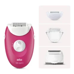 Braun Silk-épil 3 3-410 Epilator With 3 Extras