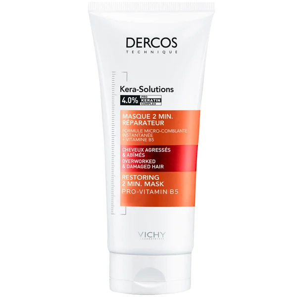 VICHY Dercos Kera Solutions Restoring 2 Minute Conditioning Mask 200ml 3 VICHY Dercos Kera Solutions Restoring 2 Minute Conditioning Mask 200ml