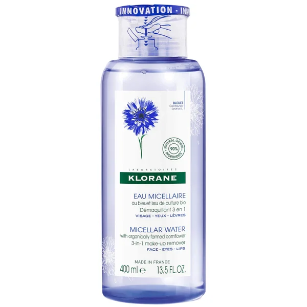 KLORANE Soothing Micellar Cleanser With Organic Cornflower For Sensitive Skin 400ml 3 KLORANE Soothing Micellar Cleanser With Organic Cornflower For Sensitive Skin 400ml