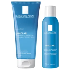 La Roche-Posay Men's Skincare Cleanse And Post Shave Care Duo