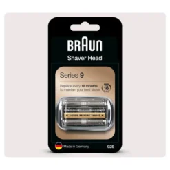 Braun Series 9 92S Electric Shaver Head Replacement, Silver