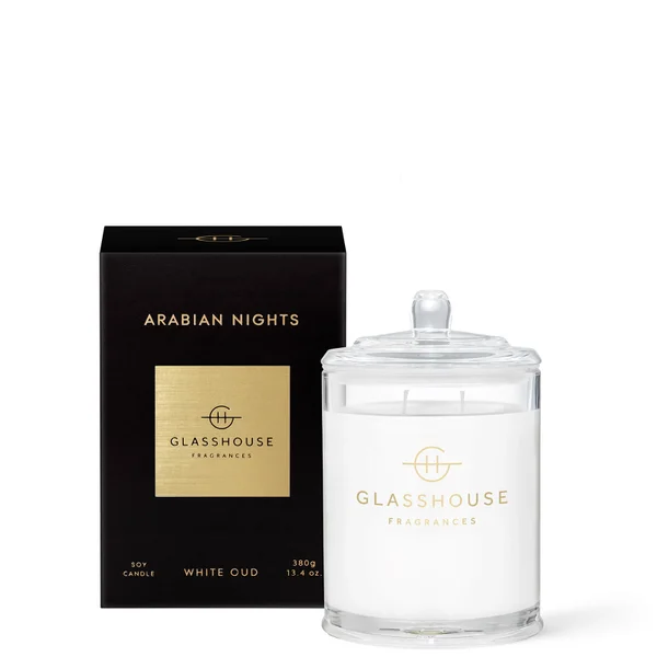 Glasshouse Fragrances Arabian Nights Candle 380g 3 Glasshouse Fragrances Arabian Nights Candle 380g