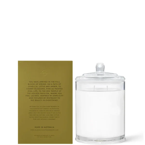 Glasshouse Fragrances Kyoto In Bloom Candle 380g 4 Glasshouse Fragrances Kyoto In Bloom Candle 380g - Image 2