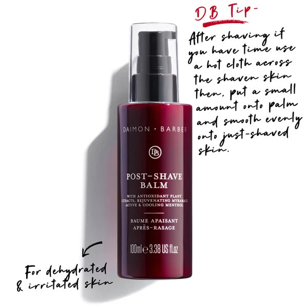 Daimon Barber Cooling Post Shave Balm 100ml 4 Daimon Barber Cooling Post Shave Balm 100ml - Image 2