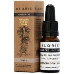 KLORIS 500mg (5%) CBD Oil Drops 10ml