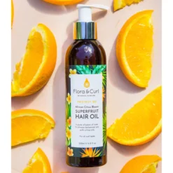 Flora & Curl African Citrus Superfruit Hair Oil 200ml 7 Flora & Curl African Citrus Superfruit Hair Oil 200ml -Professional Care Product Stores 12664312 2264793548557609