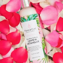 Flora & Curl Rose Water & Honey Leave-in Detangler 300ml -Professional Care Product Stores 12664313 2104911971721024