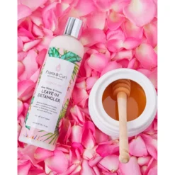 Flora & Curl Rose Water & Honey Leave-in Detangler 300ml -Professional Care Product Stores 12664313 3564911971856993