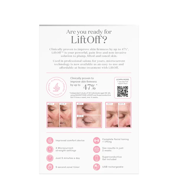 MAGNITONE London LiftOff Microcurrent Facial Lifting And Toning Device - Pink 6 MAGNITONE London LiftOff Microcurrent Facial Lifting And Toning Device - Pink - Image 4