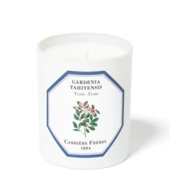 Carrière Frères Scented Candle Tiare - Gardenia Tahitensis - 185 G