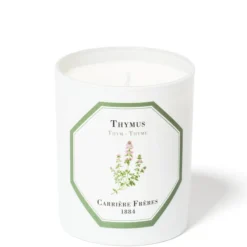 Carrière Frères Scented Candle Thyme - Thymus - 185 G