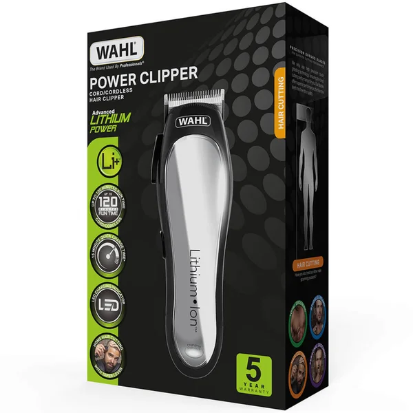 Wahl Clipper Kit Lithium Power Black 3 Wahl Clipper Kit Lithium Power Black