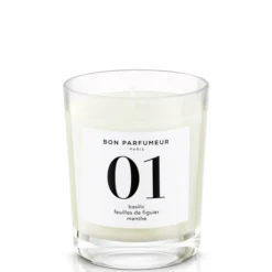 Bon Parfumeur 01 Basil Fig Leaf Mint Candle 180g