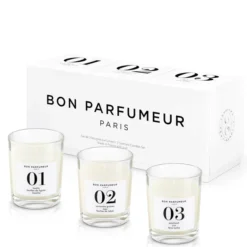 Bon Parfumeur Mini Candles Set - 01, 02, 03