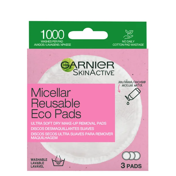 Garnier Makeup Remover Eco Pads And Rose Micellar Water Duo Set 8 Garnier Makeup Remover Eco Pads And Rose Micellar Water Duo Set - Image 6