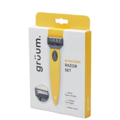 Grüum Precision Razor Set - Citrus Yellow