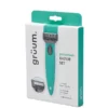Grüum Precision Razor Set - Aqua Green -Professional Care Product Stores 12855194 4004844080341237