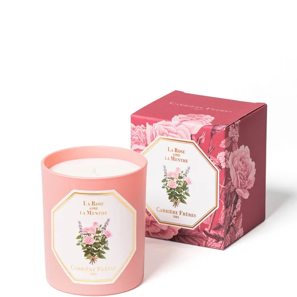 Carrière Frères Scented Candle - La Rose Aime La Menthe 185g 4 Carrière Frères Scented Candle - La Rose Aime La Menthe 185g - Image 2