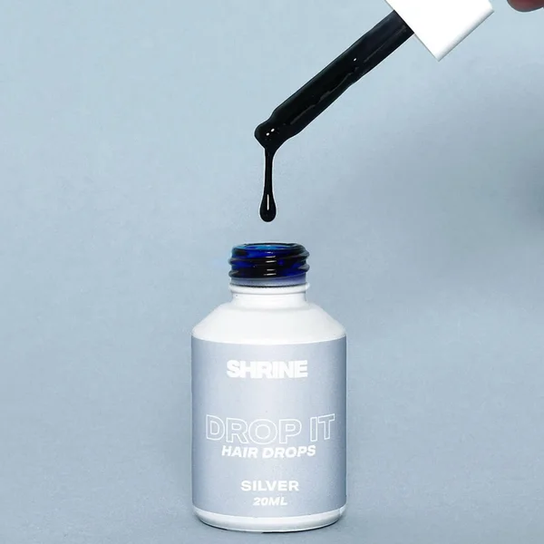 SHRINE Drop It Hair Colourant - Silver 20ml 4 SHRINE Drop It Hair Colourant - Silver 20ml - Image 2