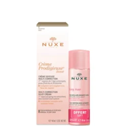 NUXE Silky Cream And Hydrating Micellar Water Set (Worth £33.80)