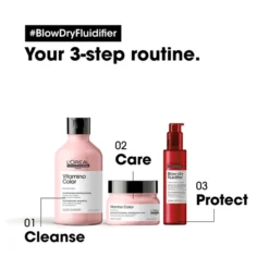 L’Oréal Professionnel Serie Expert Blow-Dry Fluidifier Multi-Benefit Blow Dry Cream With Heat Protection 150ml -Professional Care Product Stores 13043384 6854861892457276