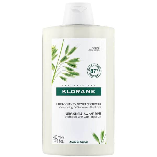 Klorane Softening Shampoo With Oat Milk 400ml 3 Klorane Softening Shampoo With Oat Milk 400ml