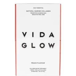 Vida Glow Natural Marine Collagen Sachets - Peach