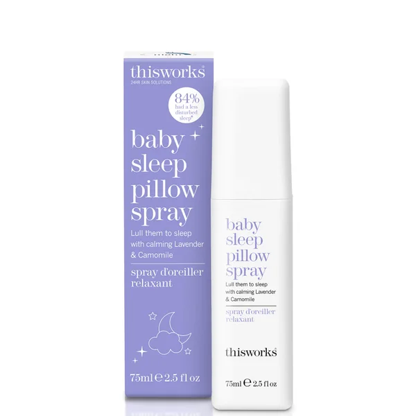 This Works Baby Sleep Pillow Spray 75ml 3 This Works Baby Sleep Pillow Spray 75ml