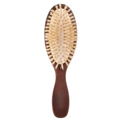 Christophe Robin New Travel Hairbrush With Natural Boar-Bristle And Wood