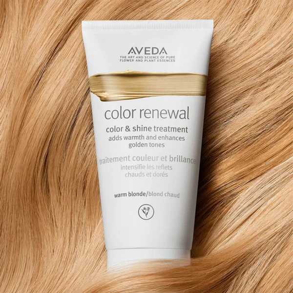 Aveda Colour Renewal Colour And Shine Treatment - Warm Blonde 150ml 4 Aveda Colour Renewal Colour And Shine Treatment - Warm Blonde 150ml - Image 2