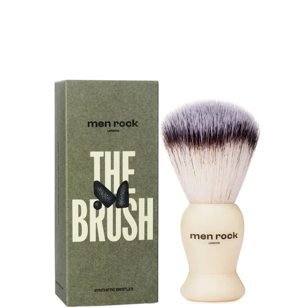 Men Rock Shaving Brush With Synthetic Bristles 3 Men Rock Shaving Brush With Synthetic Bristles