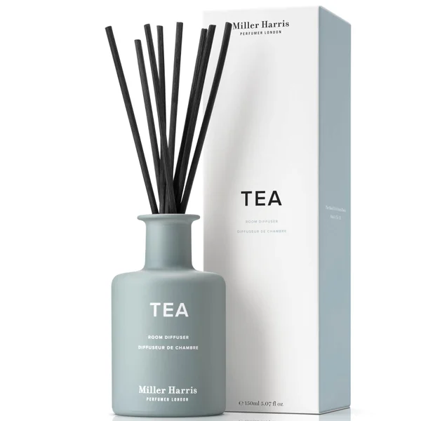 Miller Harris Tea Scented Reed Diffuser 150ml 4 Miller Harris Tea Scented Reed Diffuser 150ml - Image 2
