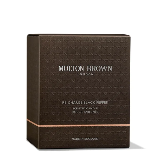 Molton Brown Re-Charge Black Pepper Signature Scented Single Wick Candle 190g 6 Molton Brown Re-Charge Black Pepper Signature Scented Single Wick Candle 190g - Image 4