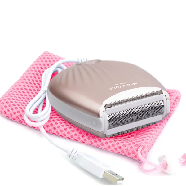 MAGNITONE London GoBare! Limited Edition Rechargeable Mini Lady Shaver - Rose Gold 5 MAGNITONE London GoBare! Limited Edition Rechargeable Mini Lady Shaver - Rose Gold - Image 3