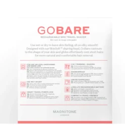 MAGNITONE London GoBare! Limited Edition Rechargeable Mini Lady Shaver - Rose Gold 9 MAGNITONE London GoBare! Limited Edition Rechargeable Mini Lady Shaver - Rose Gold -Professional Care Product Stores 13841167 8234987936645668