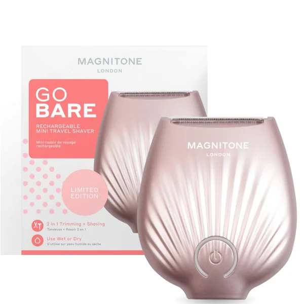 MAGNITONE London GoBare! Limited Edition Rechargeable Mini Lady Shaver - Rose Gold 3 MAGNITONE London GoBare! Limited Edition Rechargeable Mini Lady Shaver - Rose Gold