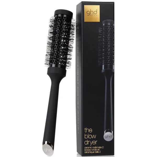 Ghd The Blow Dryer Ceramic Radial Hair Brush Size 2 35mm 4 Ghd The Blow Dryer Ceramic Radial Hair Brush Size 2 35mm - Image 2